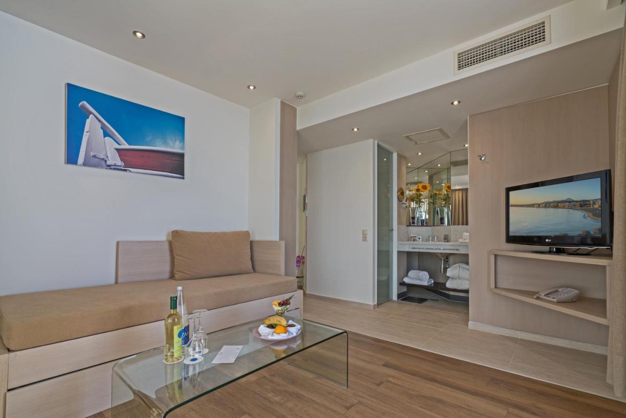 Kriti Beach Hotel Rethymno Exterior foto