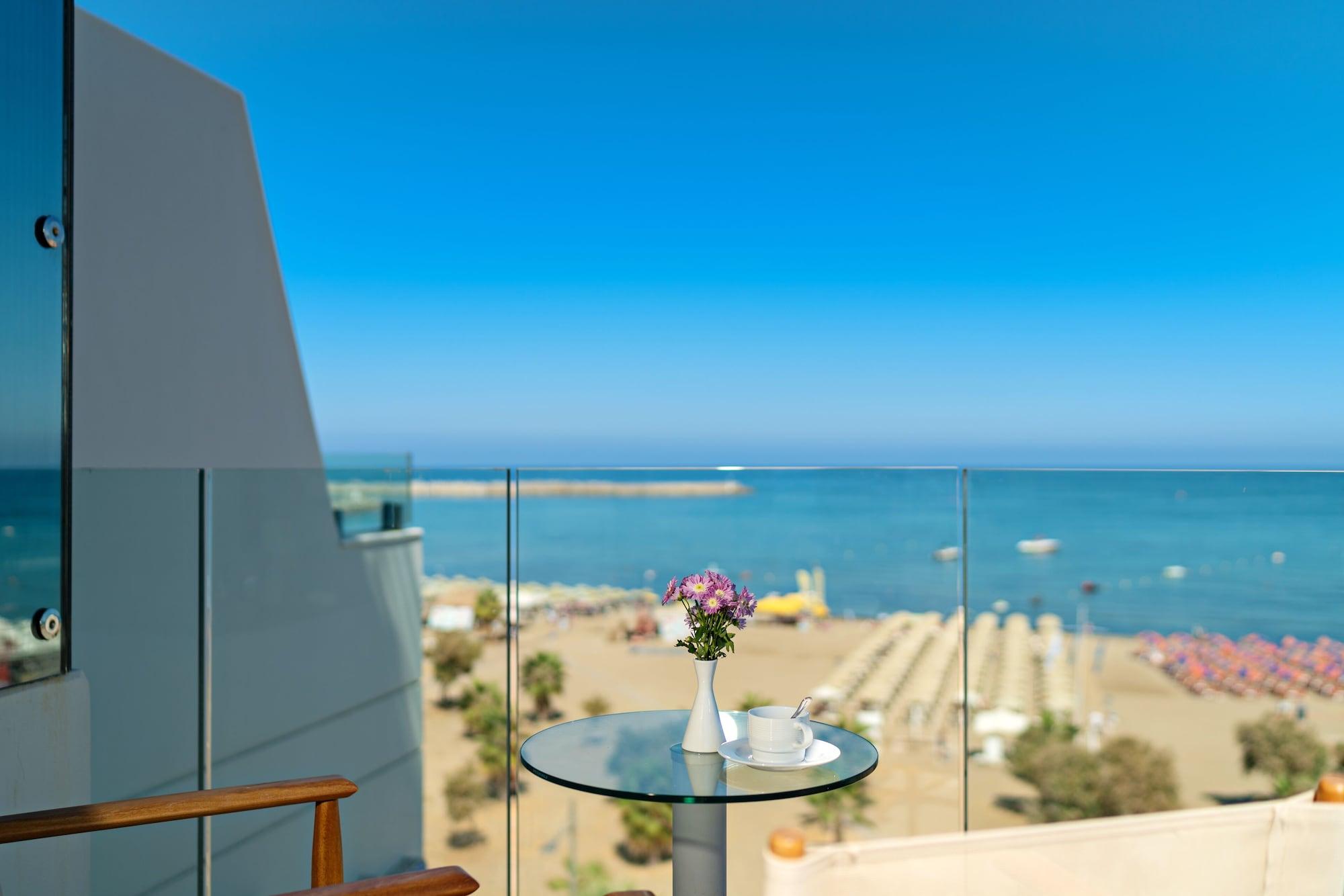 Kriti Beach Hotel Rethymno Exterior foto