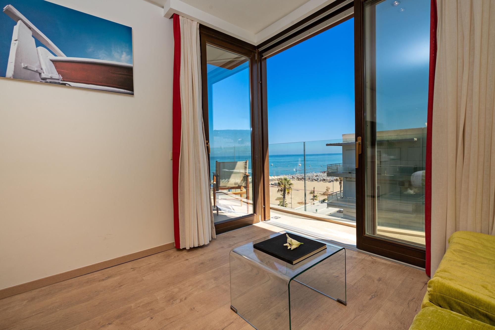 Kriti Beach Hotel Rethymno Exterior foto