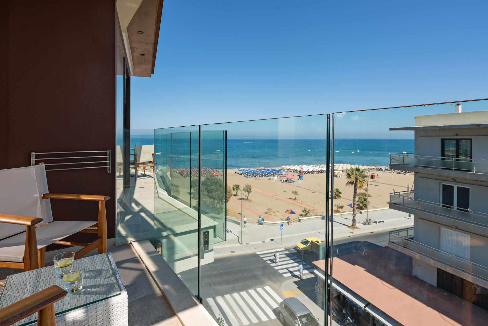 Kriti Beach Hotel Rethymno Exterior foto