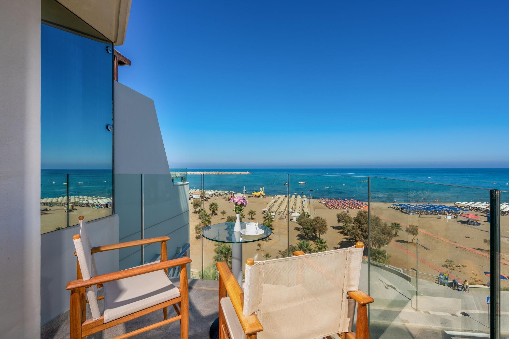 Kriti Beach Hotel Rethymno Exterior foto