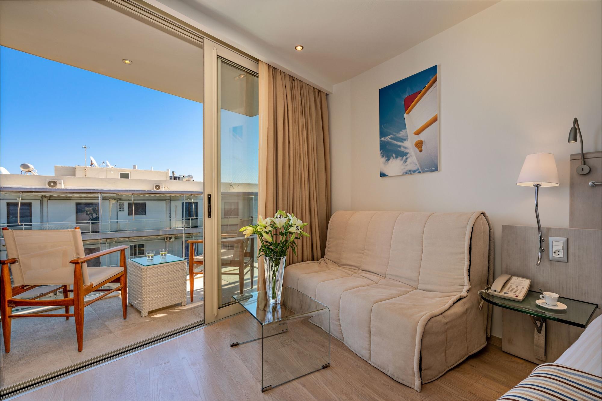 Kriti Beach Hotel Rethymno Exterior foto