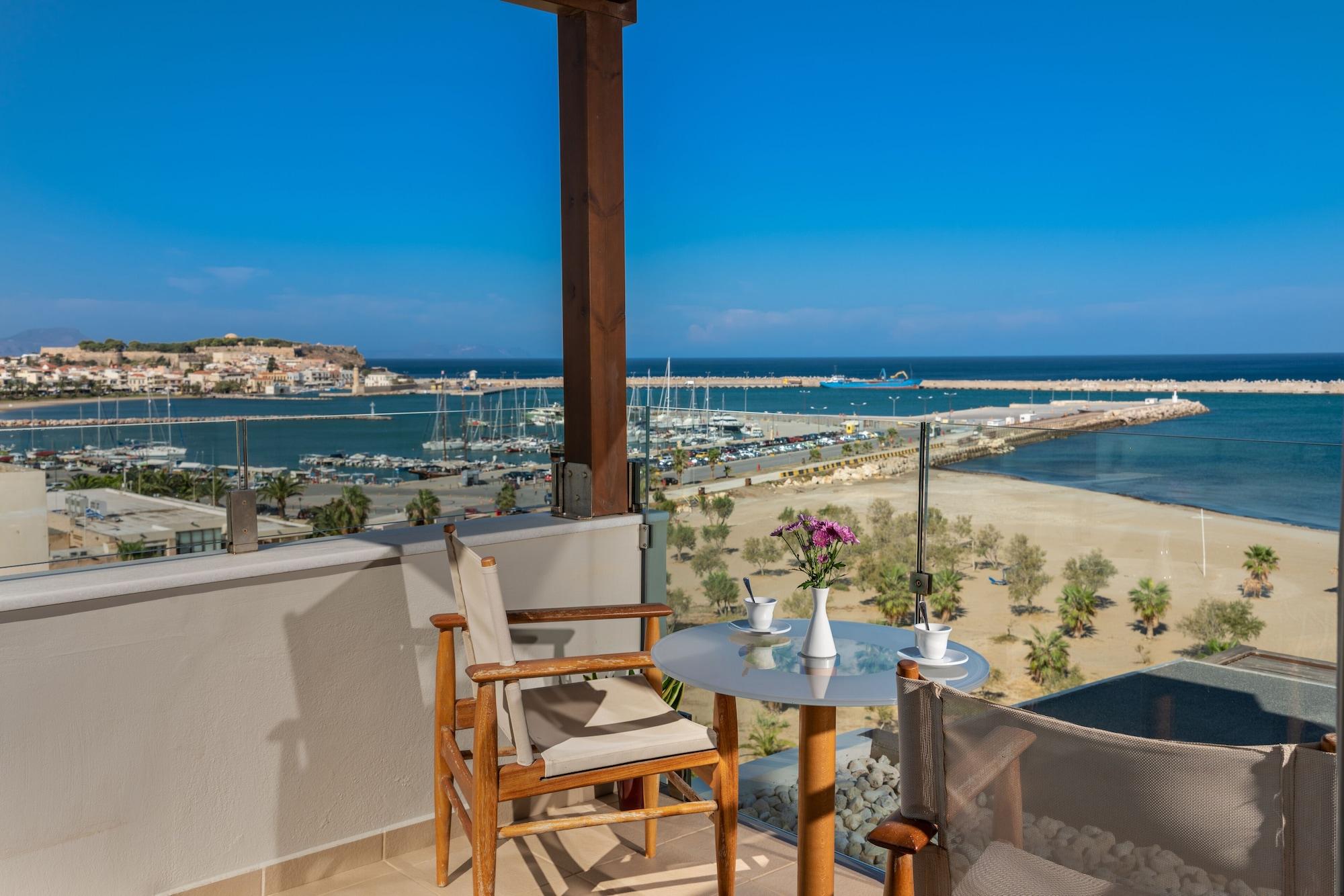 Kriti Beach Hotel Rethymno Exterior foto