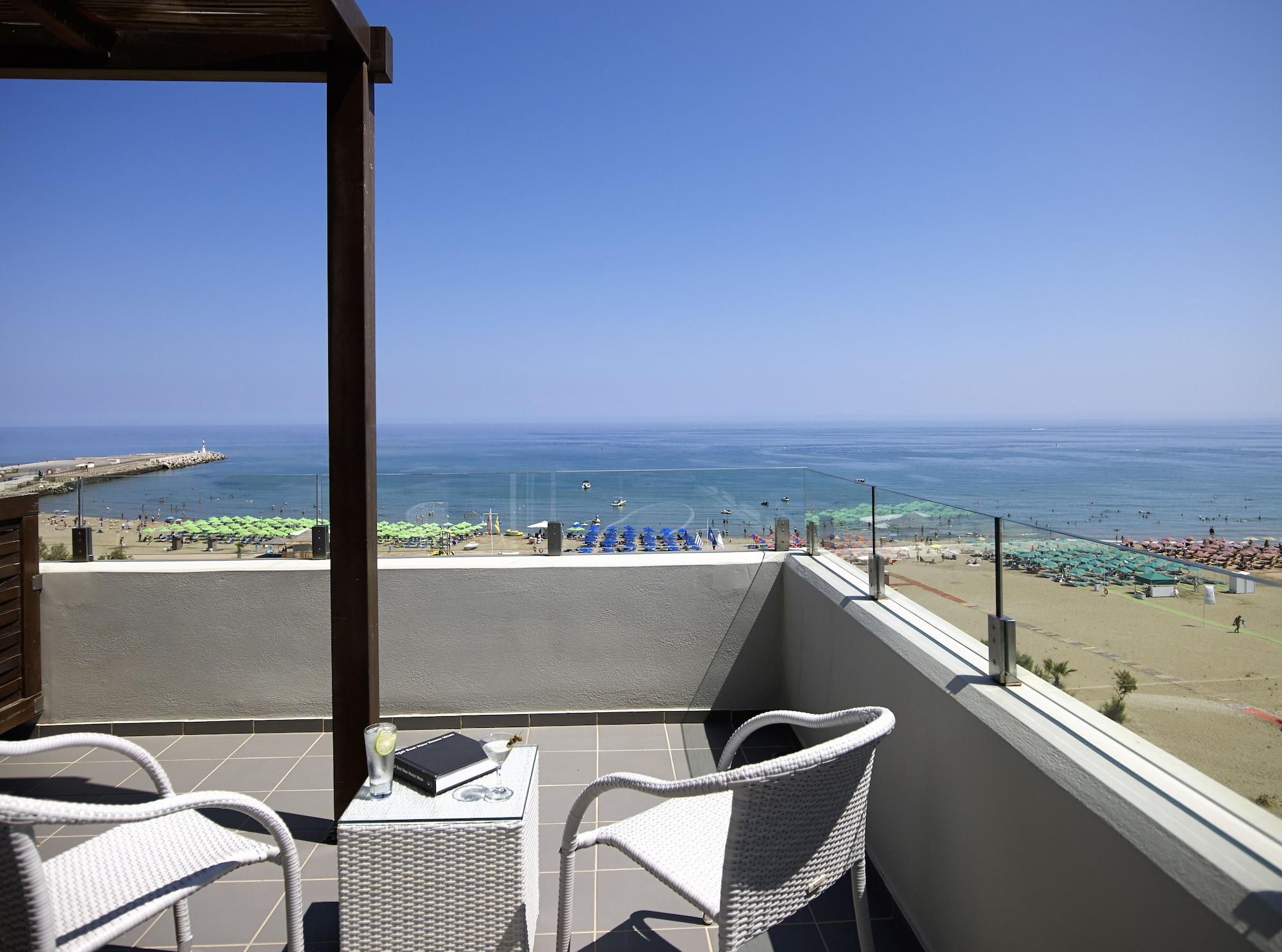 Kriti Beach Hotel Rethymno Exterior foto