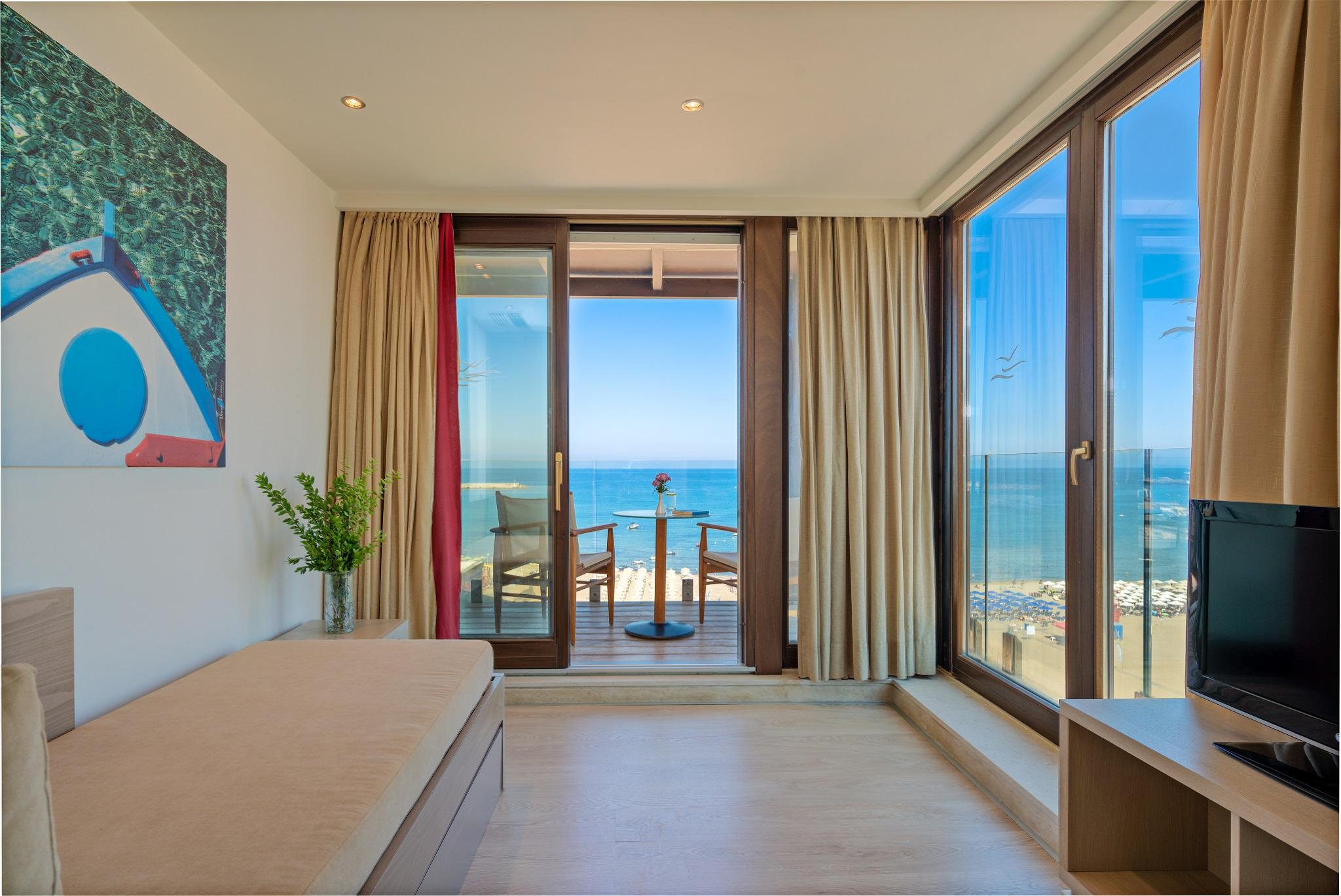 Kriti Beach Hotel Rethymno Exterior foto