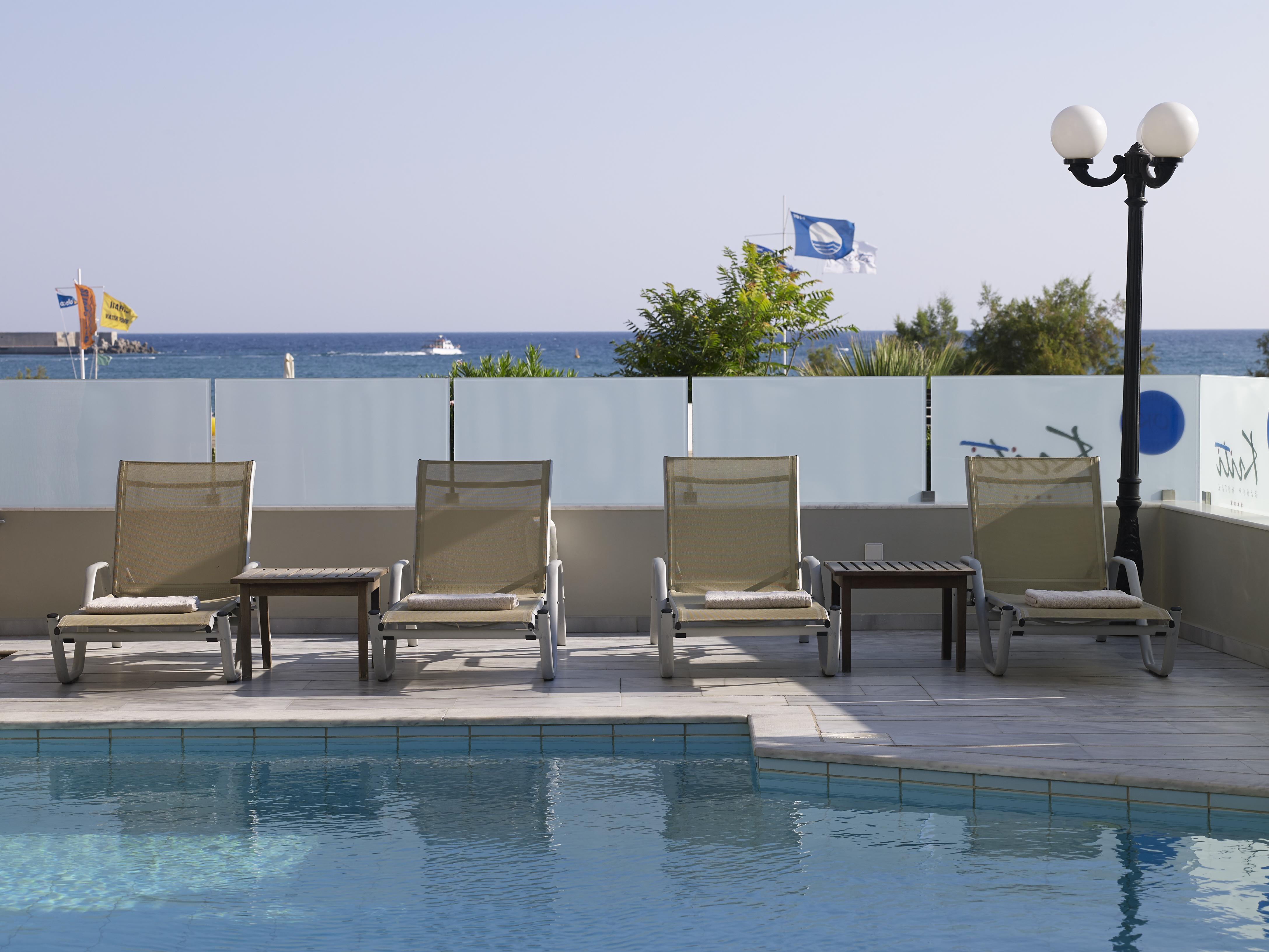 Kriti Beach Hotel Rethymno Exterior foto