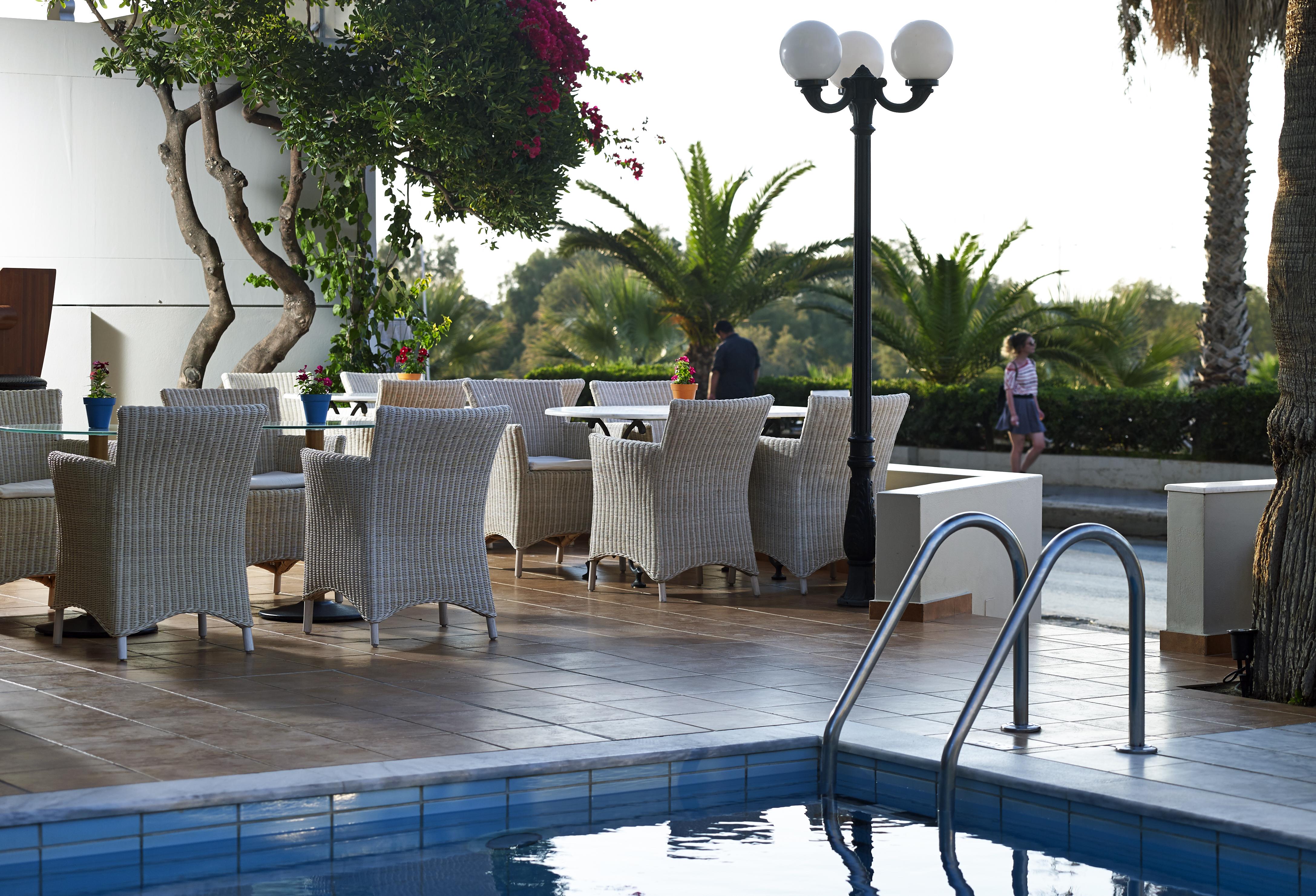 Kriti Beach Hotel Rethymno Exterior foto
