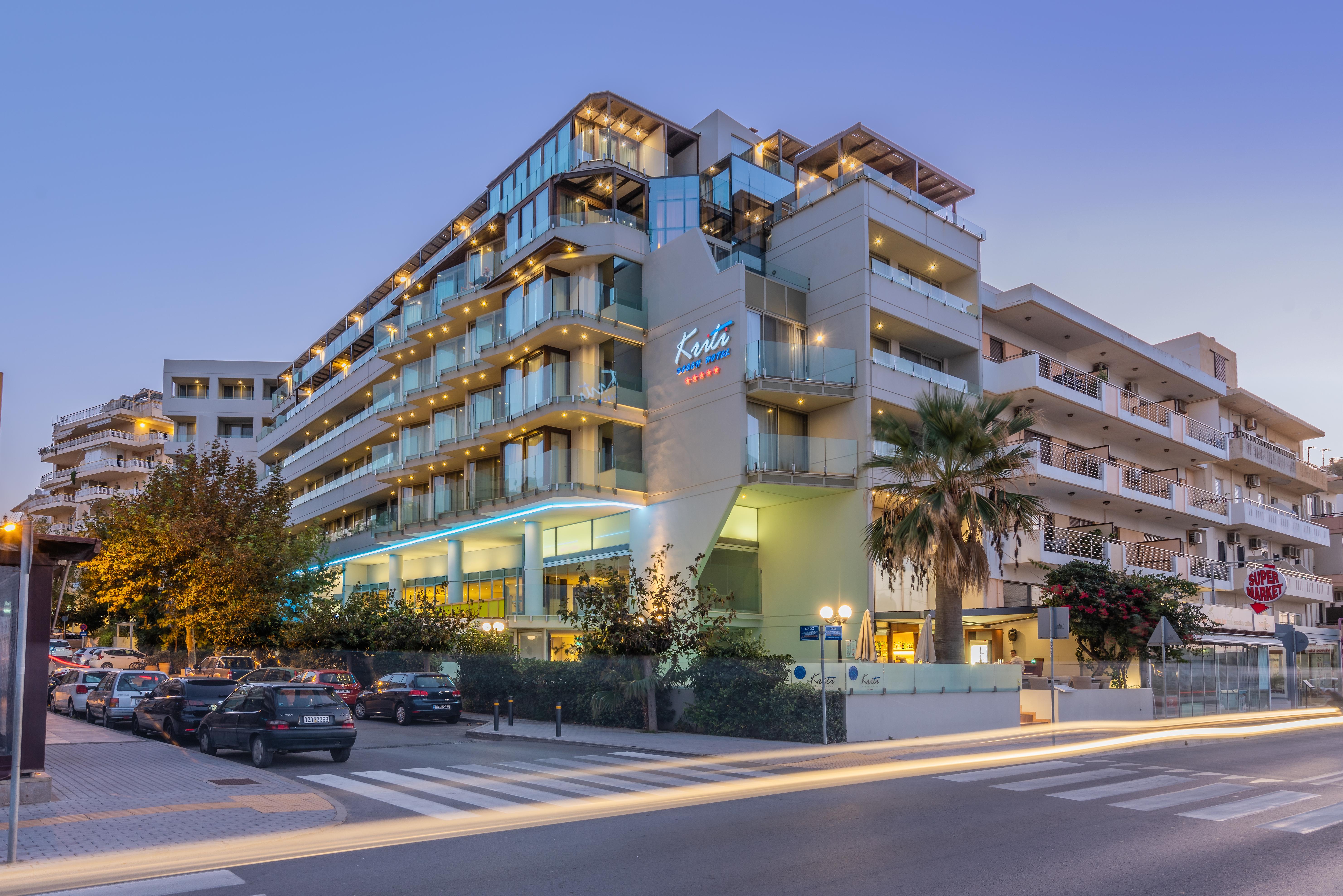 Kriti Beach Hotel Rethymno Exterior foto