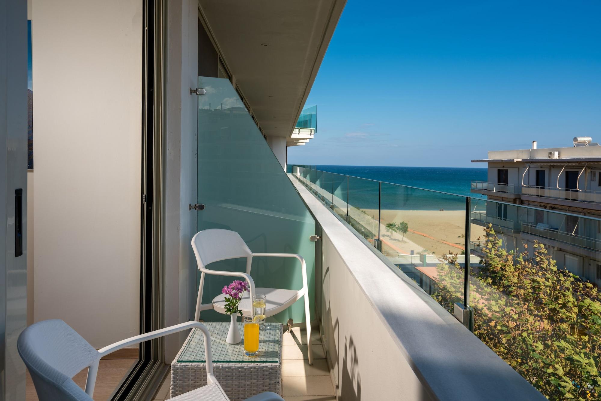 Kriti Beach Hotel Rethymno Exterior foto