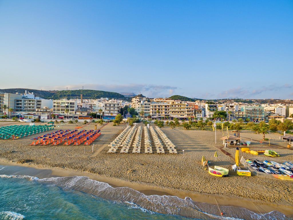 Kriti Beach Hotel Rethymno Exterior foto