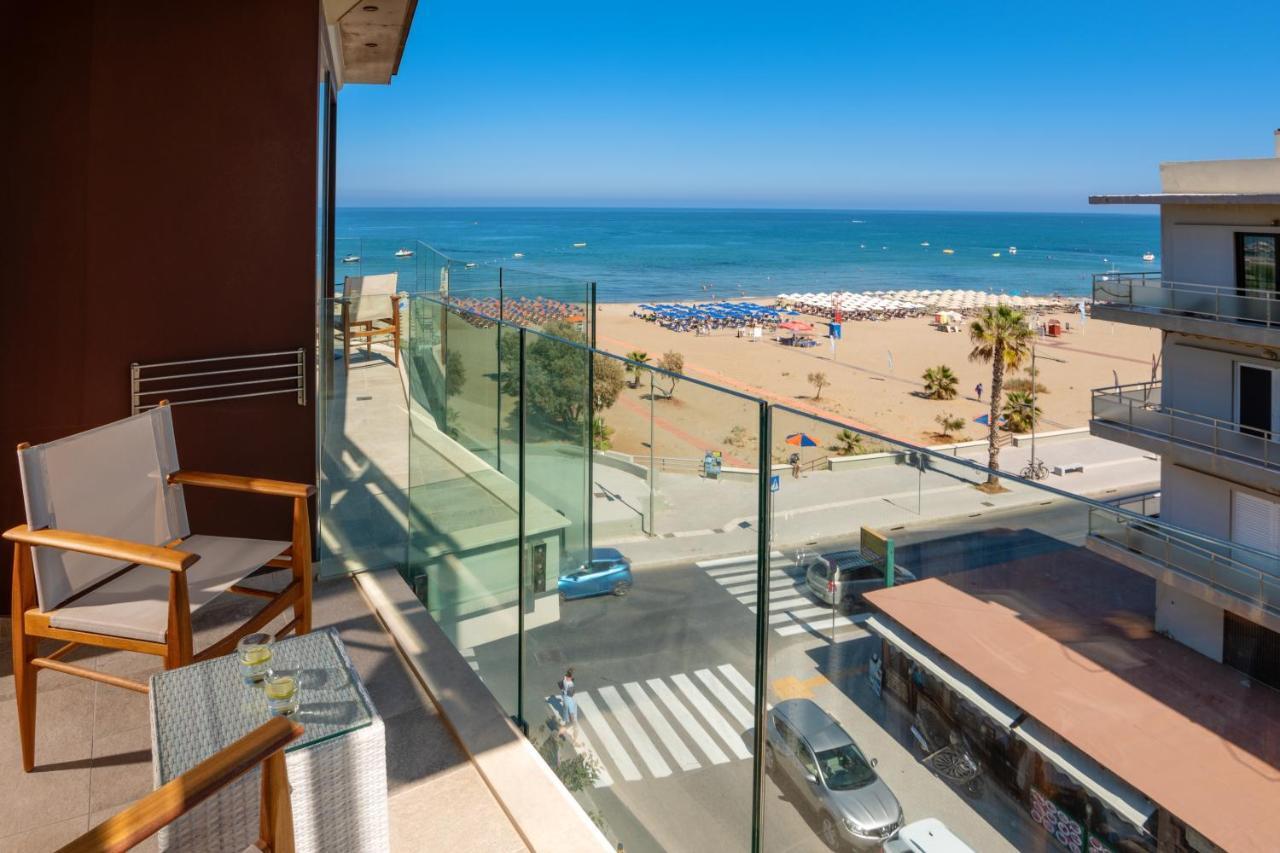 Kriti Beach Hotel Rethymno Exterior foto